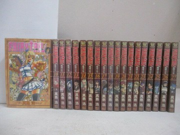 【書寶二手書T1／漫畫書_VZZ】Fairy Tail魔導少年_9-27集間_19本合售_真島浩