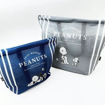 日本 PEANUTS 史努比 SNOOPY 洗衣收納手提袋 戶外 游泳 健身 分隔收納 生活好物 可機洗 嘻嘻日貨🐾
