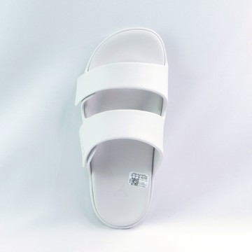 ADIDAS JI1856 男女款 拖鞋 ZNSORY SANDAL 運動休閒 灰白 大尺碼【iSport愛運動】