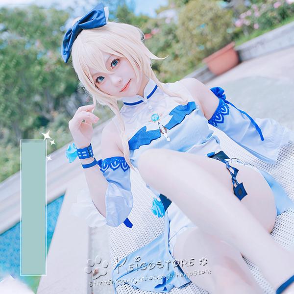 原神 げんしん 風 琴 ジン 水着 コスプレ衣装 ウィッグ 靴 cosplay