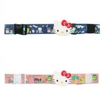 小禮堂 Sanrio 三麗鷗 大集合 行李束帶 (旅行款) Kitty 酷洛米 布丁狗 大耳狗