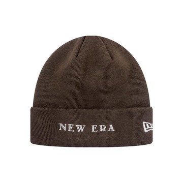 NEW ERA 毛帽 BASIC DARK COFFEE 6 DART CUFF BEANIE 咖 【TCC】