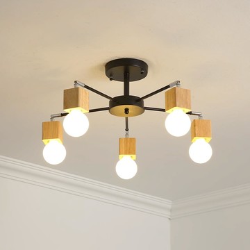 E27 可調角度半吸頂燈 36-60364