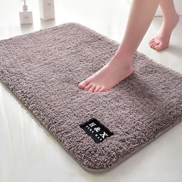 浴室地墊 墊子地墊浴室門口吸水腳墊衛生間進門門墊家用臥室地毯廁所防滑墊