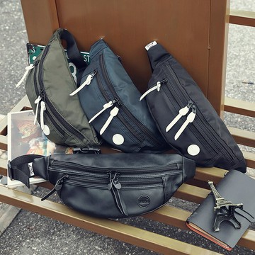【免運/可開票】台灣公司 日系時尚包 側背包 肩背包 男士包 胸包 郵差包  日系街頭男士腰包運動時尚胸前包多功能休閑嘻哈側肩包潮流騎行包