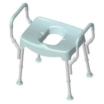 ＭedGear美而輔具 馬桶增高器（有扶手與伸縮腳管）