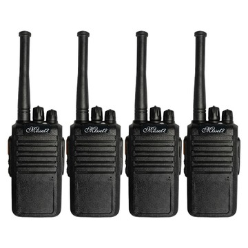 MINISET 無線電對講機 2W 4台組  1套  X511