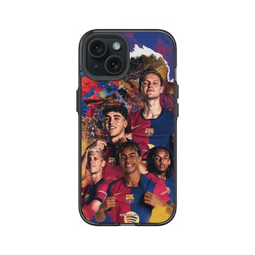 iPhone 15 Clear 酷墨灰 - FC Barcelona - Team 1