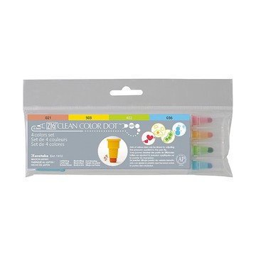 【Kuretake 日本吳竹】 Clean Color Dot 點點筆 一般色 四色組