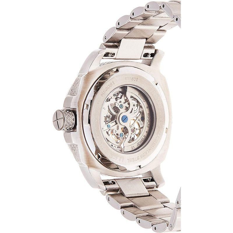 Fossil フォッシル 自動巻き スケルトン 腕時計 メンズ ME3081 | LINE 