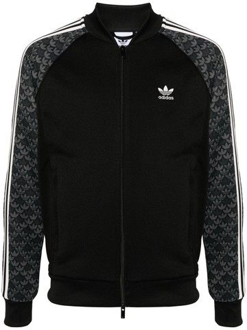 adidas - SSTR Classic zip-up sweatshirt - men - Recycled Polyester/Cotton - M - Black