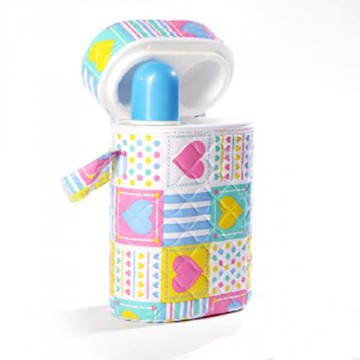 olina_MIT雙圓奶瓶保溫筒(多色隨機出貨)