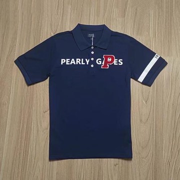 日韓高爾夫男款短袖T恤翻領POLO衫GOLF男士上衣休閑運動球衣棉