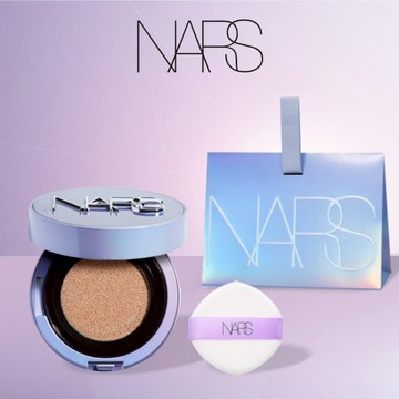 全新限量💖【NARS】裸光凝亮水精華氣墊 #夢幻霓光小光圈🌌全天持久透亮 高光澤底妝✨射手座送禮首選 聖誕禮物