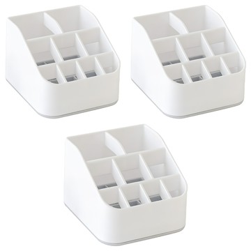 YAMADA 山田化學 居家辦公藥品整理盒 透明多格設計  3個