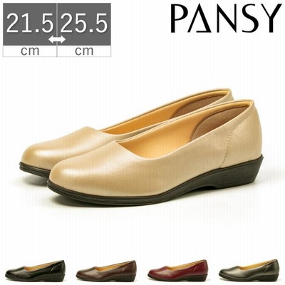 PANSY パンジー レディース オフィスシューズ パンプス PNS-4060-BLK-23.0