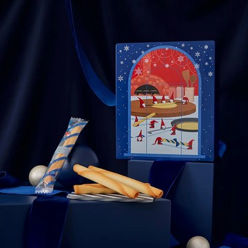 YOKU MOKU聖誕限定原味雪茄蛋捲20入-6盒優惠組