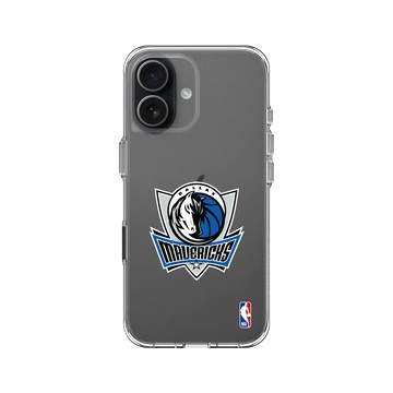 iPhone 17 Clear Case（相機按鈕） 透明 - NBA - Logo-達拉斯獨行俠 Dallas Mavericks