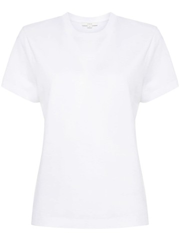Vince - crew-neck cotton T-shirt - women - Pima Cotton - M - White