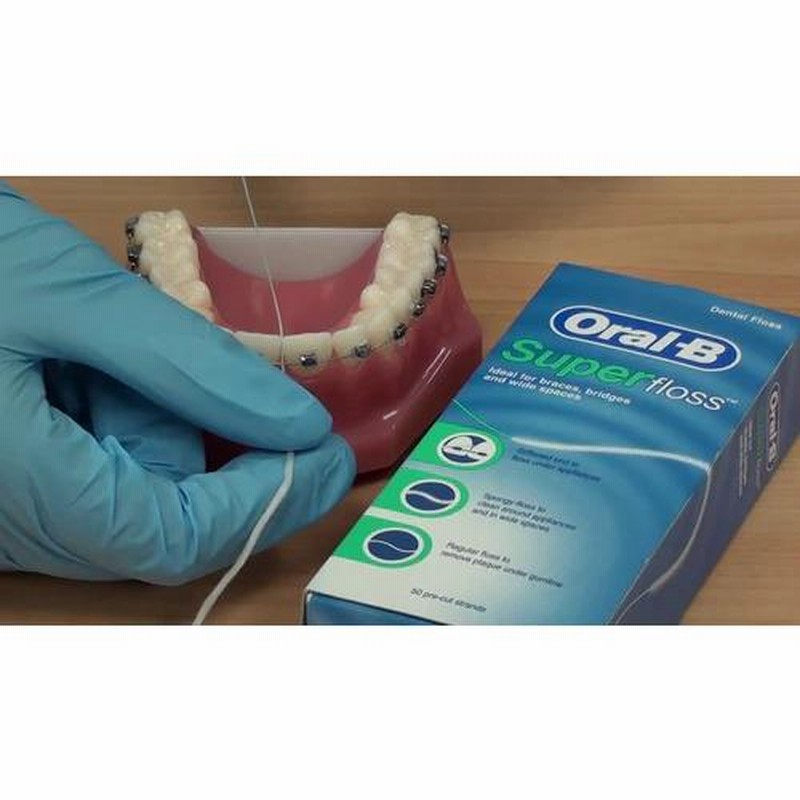 Amazon | オーラルB スーパーフロス ミント Oral-B Super floss