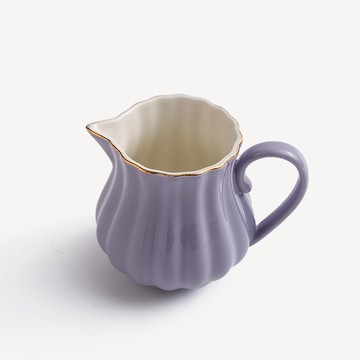 法式 金瓣夢遊 250ml 陶瓷奶罐｜芋紫│單品