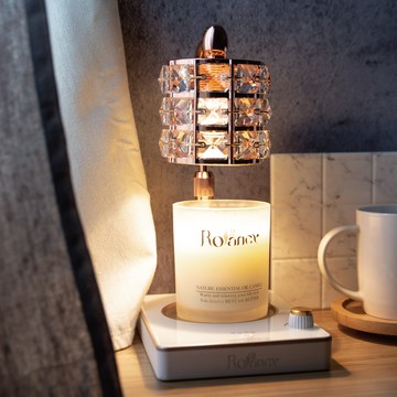 🩵贈手工迷你皂🩵【Rofancy 洛帆晞】時尚定時融蠟燈(三色)+65g蠟燭組合