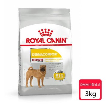 【原廠正貨】法國皇家 皮膚保健中型成犬DMM 3KG
