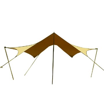 tiitent 棉感wing630天幕卡其wing630/tpw630/蝶型天幕/露營帳篷/寢室