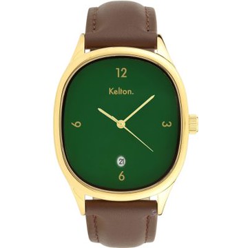 Kelton 凱爾頓錶 Grande Colorama 薄荷巧克力 時尚男錶 手錶 指針錶-9124942