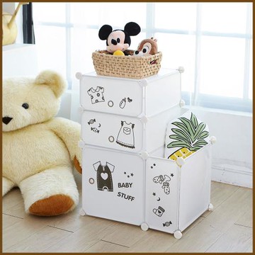 IKLOO_趣味卡通收納櫃