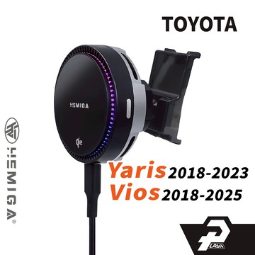HEMIGA 純卡扣 yaris 手機架vios手機架 不擋螢幕 2018-25 A款 豐田 手機架