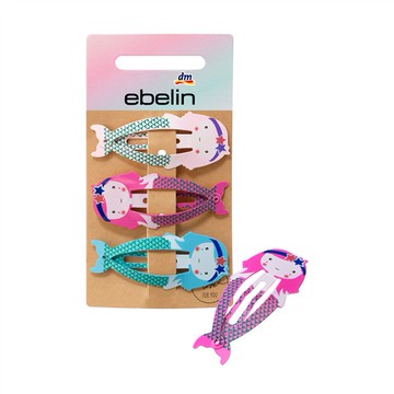 (預購) DM 連鎖藥妝店 人魚公主髮夾 3st (DM4520)