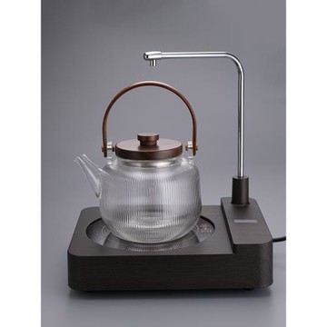 玻璃煮茶壺自動上水電陶爐煮茶爐燒水壺一體機抽水煮茶器泡茶專用