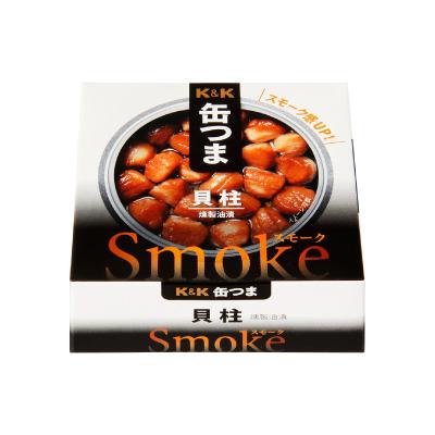 防災 備蓄 おつまみ K＆K 缶つまSmoke 貝柱12缶 送料無料