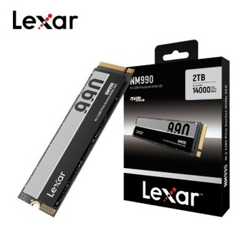 Lexar 雷克沙 NM990 M.2 2280 PCIeGen5x4 2TB 固態硬碟