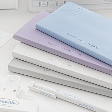 Plan每日計畫本 皮質封面 筆記本 手帳本 隨身本 自律本 日記本 清單紀錄【RC5307】《Jami》