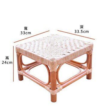 8寸四方椅(24*33*33cm藤製) [大買家]