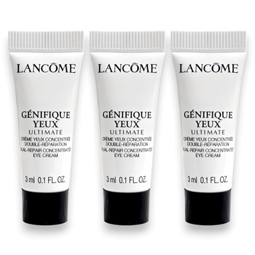 LANCOME 蘭蔻 超極限肌因撫紋眼霜3ML*3  全新版 小黑眼霜PRO