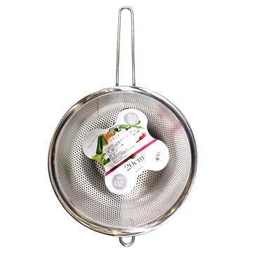 FREIZ 和平 堆疊式單把穿孔濾網 SUI-6033  20cm  1個