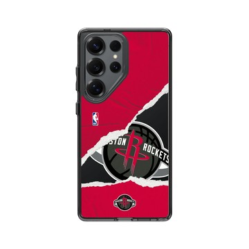 Galaxy S25 Ultra Clear 酷墨灰 - NBA - 熱血系列-休士頓火箭 Houston Rockets - Sweat and Tears