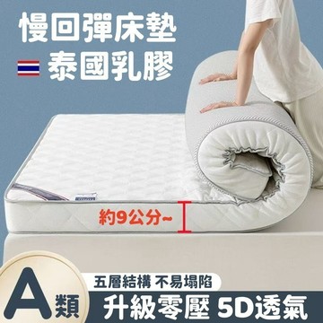 乳膠床墊 記憶床墊 雙人加大  3尺 6尺 不易塌陷 折疊睡墊 學生床墊 宿舍床墊 乳膠填充 榻榻米床墊 加厚床墊 軟墊