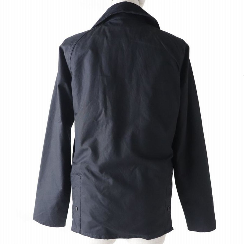 極美品◇正規品 Barbour バブアー 1902056 裏地チェック柄 ロゴボタン 