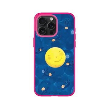 iPhone 15 Pro Max Clear 粉漾桃 - 幾米 Jimmy Liao - 月亮忘記了-陪伴