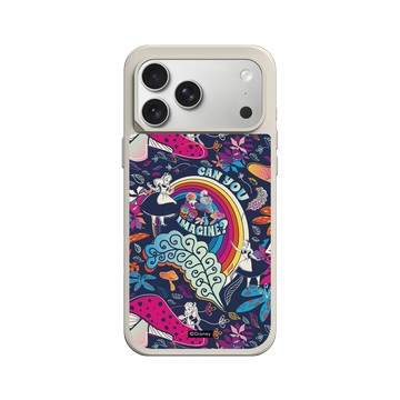 iPhone 17 Pro Max SolidX 貝殼灰 - 迪士尼-經典系列 Disney Classics - 愛麗絲夢遊仙境 Alice au pays des merveilles - Motif rétro