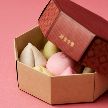 預購【林金生香】迷你壽桃 ( 綁繩款 )｜６色｜繽紛生日禮｜本島冷凍宅配