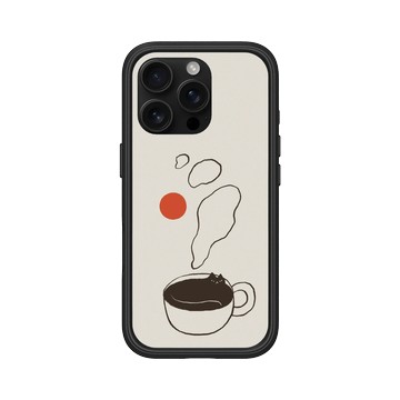 iPhone 16 Pro Mod NX 黑 - ilovedoodle (Lim Heng Swee) - Coffee Cat: 窩最溫暖
