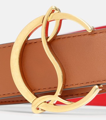 Christian Louboutin CL Logo reversible leather belt