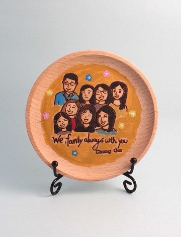 客製化物語小木碟-好朋友訂製版(同款多隻有特別折扣)