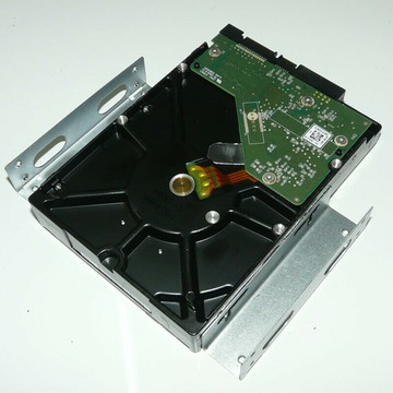 臺式機箱5.25寸轉3.5寸硬盤托架固定光驅位轉硬盤金屬支架 1對2個【北歐家居生活】