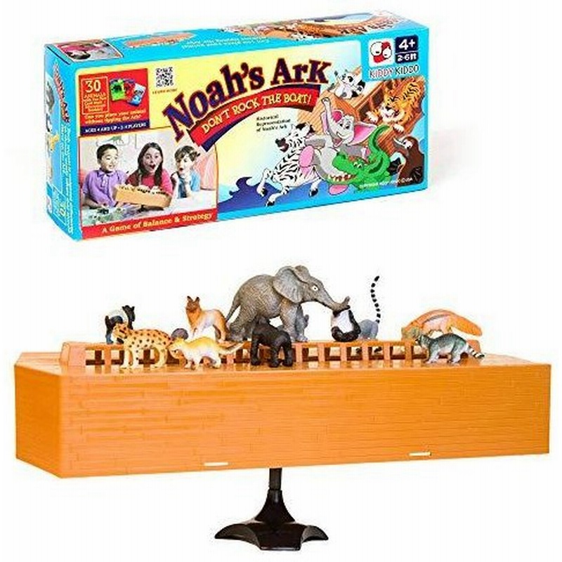 Noah S Ark Toy バランスゲーム 宗教的積み重ね教育ボードゲーム 動物のおもちゃ付き English S0101 通販 Lineポイント最大get Lineショッピング